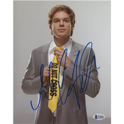 Michael C. Hall Signed "Dexter" 8x10 Photo (Beckett COA)