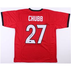 Nick Chubb Signed Jersey (Radtke COA)