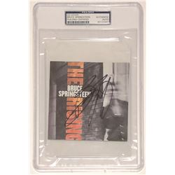 Bruce Springsteen Signed "The Rising" CD Cover (PSA Encapsulated)