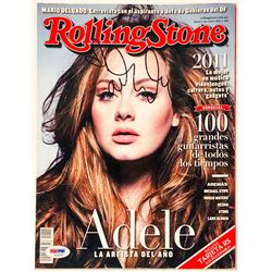 Adele Signed 2012 Rolling Stone Magazine (PSA LOA)