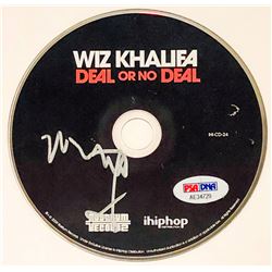 Wiz Khalifa Signed "Deal Or No Deal" CD Disc (PSA COA)
