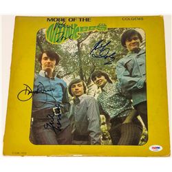 "More of the Monkees" Vinyl Album Cover Signed by (4) With Peter Tork, Davy Jones, Michael Nesmith  