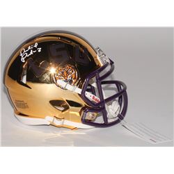 Patrick Peterson Signed LSU Tigers Chrome Speed Mini Helmet (Radtke COA)