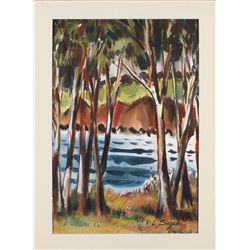 Lewis Suzuki 18x24 Custom Matted Art Print