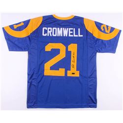 Nolan Cromwell Signed Jersey (Radtke COA)