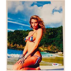 Hailey Clauson Signed 8.5x11 Photo (PSA COA)