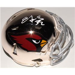 Edgerrin James Signed Arizona Cardinals Chrome Mini Speed Helmet (Radtke COA)