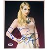 Image 1 : Emma Roberts Signed 8x10 Photo (PSA COA)