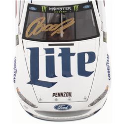 Brad Keselowski Signed 2018 NASCAR #2 Miller Lite - 1:24 Premium Action Diecast Car (PA COA)