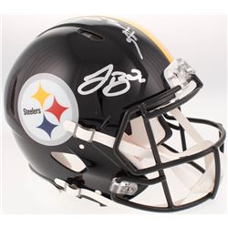 Le'Veon Bell  Antonio Brown Signed Pittsburgh Steelers Full-Size Authentic On-Field Speed Helmet (JS