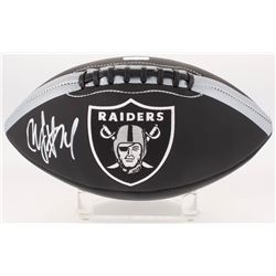 Marshawn Lynch Signed Oakland Raiders Logo Football (Radtke COA)