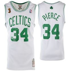 Paul Pierce Signed Boston Celtics Jersey with Multiple Inscriptions (Fanatics Hologram)