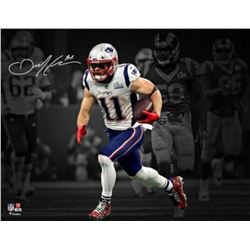 Julian Edelman Signed New England Patriots 11x14 Photo (Fanatics Hologram)