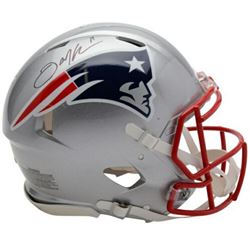 Julian Edelman Signed New England Patriots Full-Size Authentic On-Field Speed Helmet (Fanatics Holog