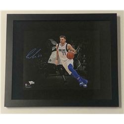Luka Doncic Signed Dallas Mavericks 11x14 Custom Framed Photo (Fanatics Hologram)
