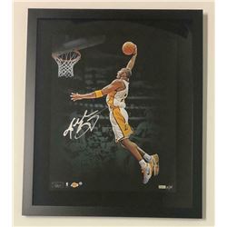 Kobe Bryant Signed Los Angeles Lakers 20x24 Custom Framed Limited Edition Photo (Panini COA)