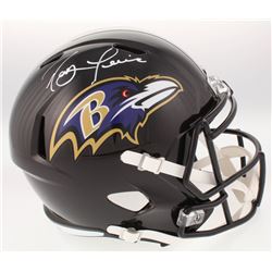 Ray Lewis Signed Baltimore Ravens Full-Size Speed Helmet (Beckett COA)