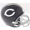 Image 1 : Dick Butkus Signed Chicago Bears Full-Size Throwback Helmet Inscribed "HOF 79" (JSA COA)