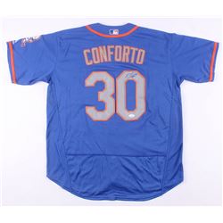 Michael Conforto Signed New York Mets Jersey (JSA COA)