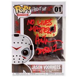 Ari Lehman Signed Jason Voorhees #01 Funko Pop! Vinyl Figure Inscribed "No Lives Matter!"  "Jason 1"