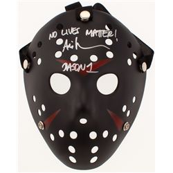 Ari Lehman Signed "Friday the 13th" Jason Voorhees Mask Inscribed "No Lives Matter!"  "Jason 1" (PA 