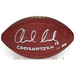 Andrew Luck Signed Limited Edition "The Duke" Official NFL Game Ball Inscribed "COLTSNATION" (Panini