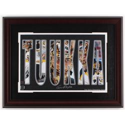 Tuukka Rask Signed Bruins 19x25 Custom Framed Photo Display (Rask Hologram)