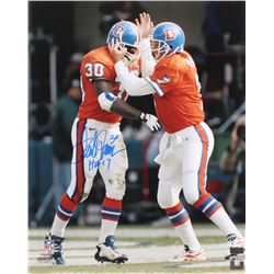 Terrell Davis Signed Denver Broncos 16x20 Photo Inscribed "HOF 17" (Radtke COA)