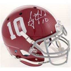 AJ McCarron Signed Alabama Crimson Tide Full-Size Authentic On-Field Helmet (Radtke COA)