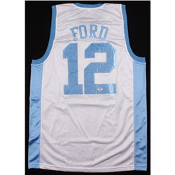 Phil Ford Signed Jersey Inscribed "78 POY" (PSA COA)