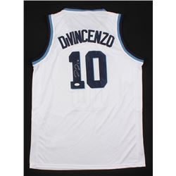 Donte DiVincenzo Signed Villanova Wildcats Jersey with 2018 Final Four Patch (JSA COA)