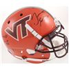 Image 1 : Terrell Edmunds  Tremaine Edmunds Signed Virginia Tech Hokies Full-Size Authentic On-Field Helmet (R