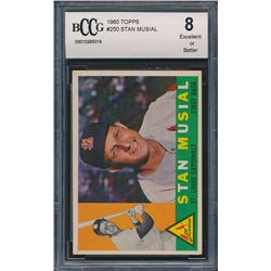 1960 Topps #250 Stan Musial (BCCG 8)
