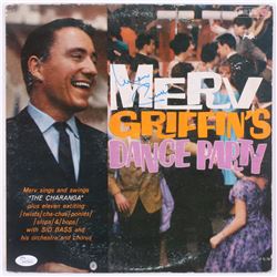 Merv Griffin Signed "Merv Griffin's Dance Party" Vinyl Record Album (JSA Hologram)
