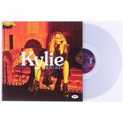 Kylie Minogue Signed "Golden" Vinyl Record Album (PSA COA)
