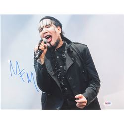 Marilyn Manson Signed 11x14 Photo (PSA COA)