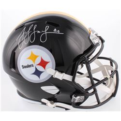 JuJu Smith-Schuster Signed Pittsburgh Steelers Full-Size Helmet (Radtke COA)