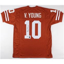 Vince Young Signed Jersey Inscribed "2005 Nat'l Champs" (Beckett COA  Young Hologram)