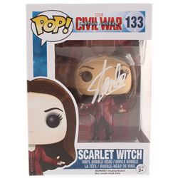 Stan Lee Signed "Captain America: Civil War" Scarlet Witch #133 Funko Pop! Vinyl Figure (Radtke COA 