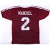 Image 1 : Johnny Manziel Signed Jersey Inscribed "'12 Heisman" (JSA COA)