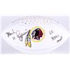 Image 1 : Mark Rypien Signed Washington Redskins Logo Football Inscribed "SB XXVI MVP" (JSA COA)