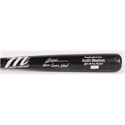 Austin Meadows Signed Game-Used Marucci Player Model Baseball Bat Inscribed "2014 Game Used" (Radtke