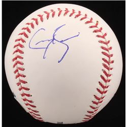Greg Bird Signed OML Baseball (PSA COA)