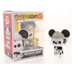 Bret Iwan Signed  Inscribed Mickey Mouse "Firefighter Mickey" Disney #427 Funko Pop! Vinyl Figure (J