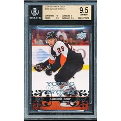 2008-09 Upper Deck #235 Claude Giroux YG RC (BGS 9.5)