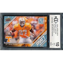 2009 Upper Deck Draft Edition Platinum 10 #78 Arian Foster (BCCG 10)