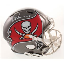 Devin White Signed Tampa Bay Buccaneers Full-Size Speed Helmet (Beckett COA)