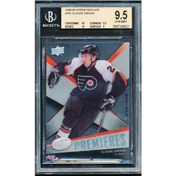 2008-09 Upper Deck Ice #161 Claude Giroux RC (BGS 9.5)