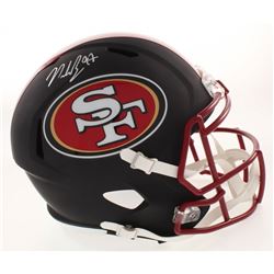 Nick Bosa Signed San Francisco 49ers Full-Size Matte Black Speed Helmet (Beckett COA)