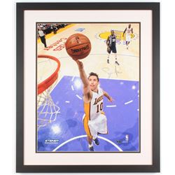 Steve Nash Signed Los Angeles Lakers 22x26 Custom Framed Photo (Steiner COA)